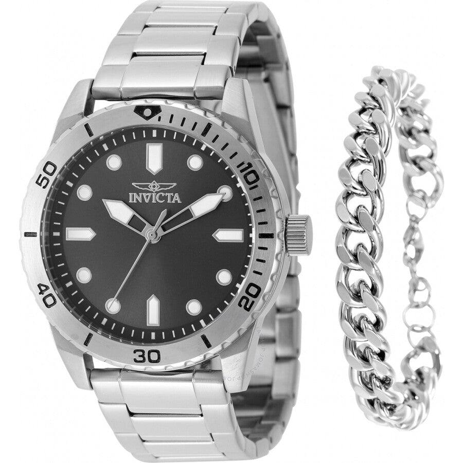 Invicta Specialty Quartz Grey Dial Men's Watch 48308 - The Watches Men & Co