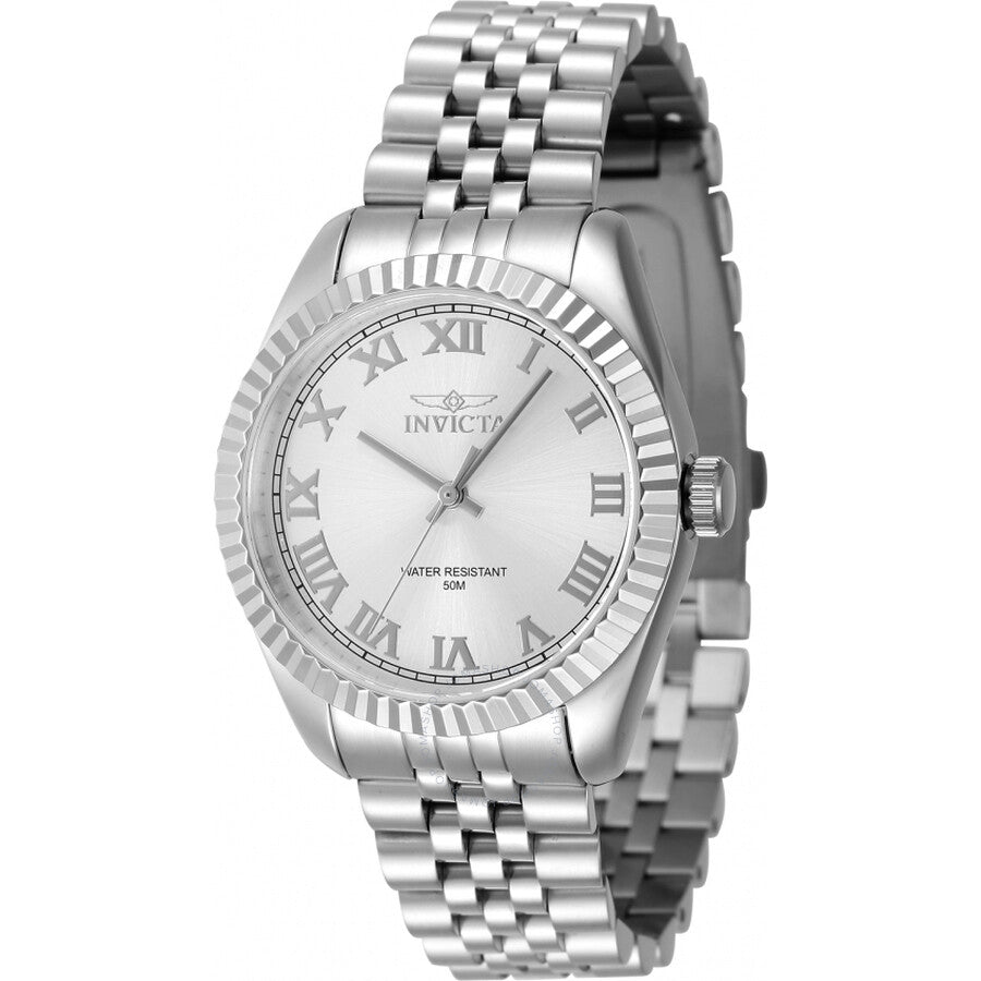 Invicta Specialty Quartz Silver Dial Ladies Watch 47409 - The Watches Men & Co