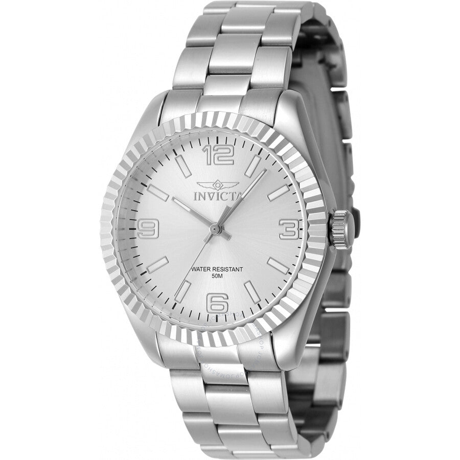 Invicta Specialty Quartz Silver Dial Ladies Watch 47464 - The Watches Men & Co