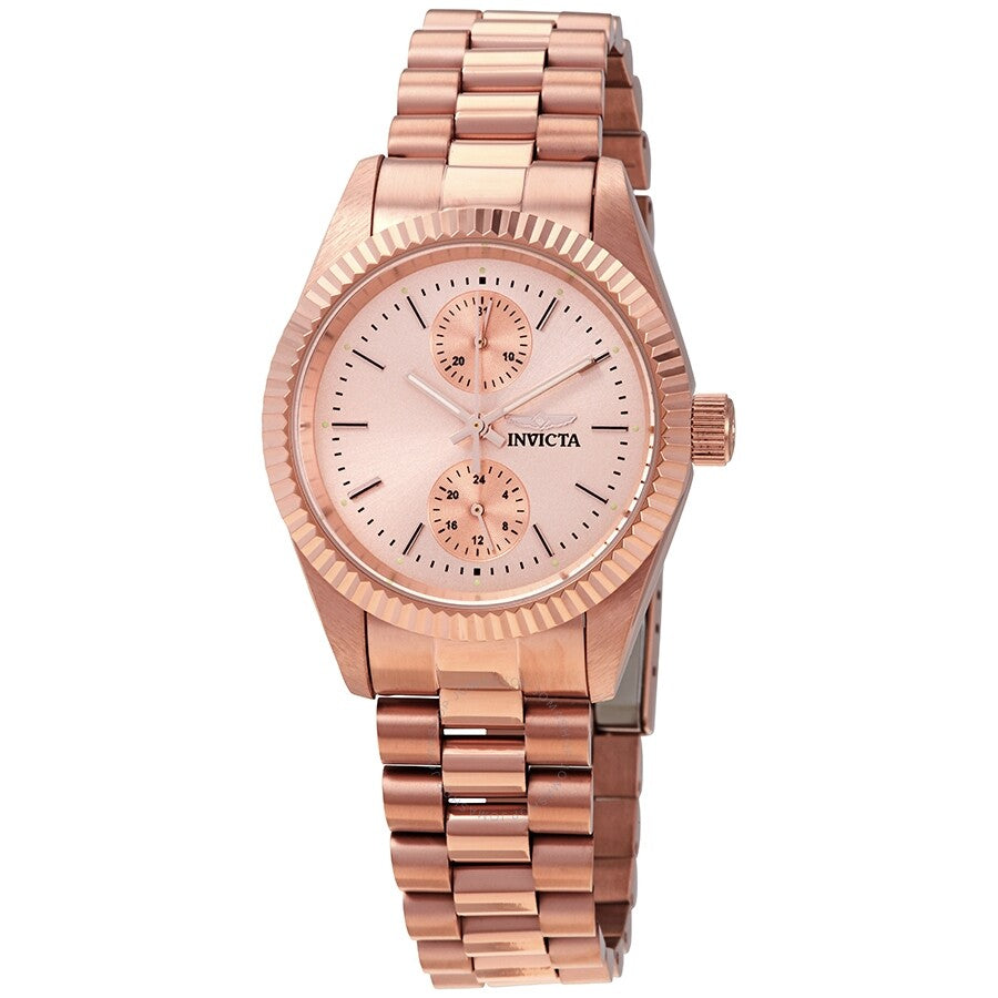 Invicta Specialty Rose Dial Ladies Watch 29450 - The Watches Men & Co