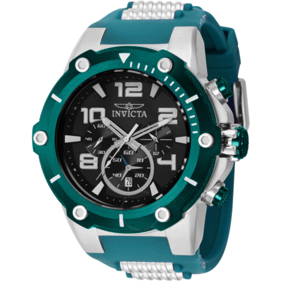 Invicta Speedway Chronograph Quartz Black Dial Men's Watch 40897 - The Watches Men & Co