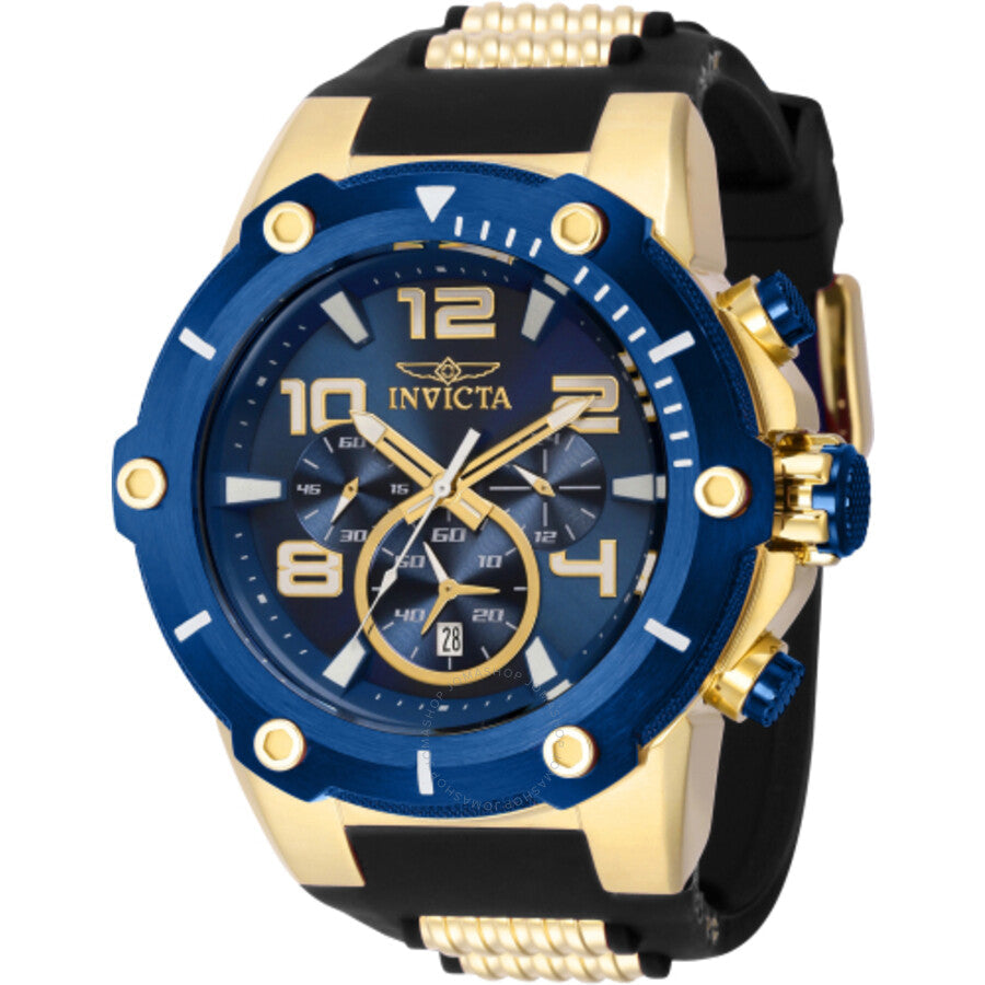 Invicta Speedway Chronograph Quartz Blue Dial Men's Watch 40892 - The Watches Men & Co