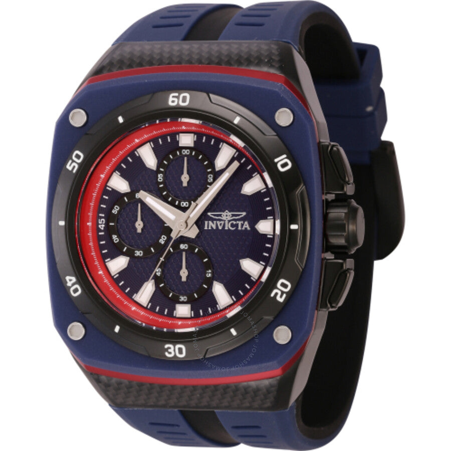 Invicta Speedway Chronograph Quartz Blue Dial Men's Watch 46108 - The Watches Men & Co