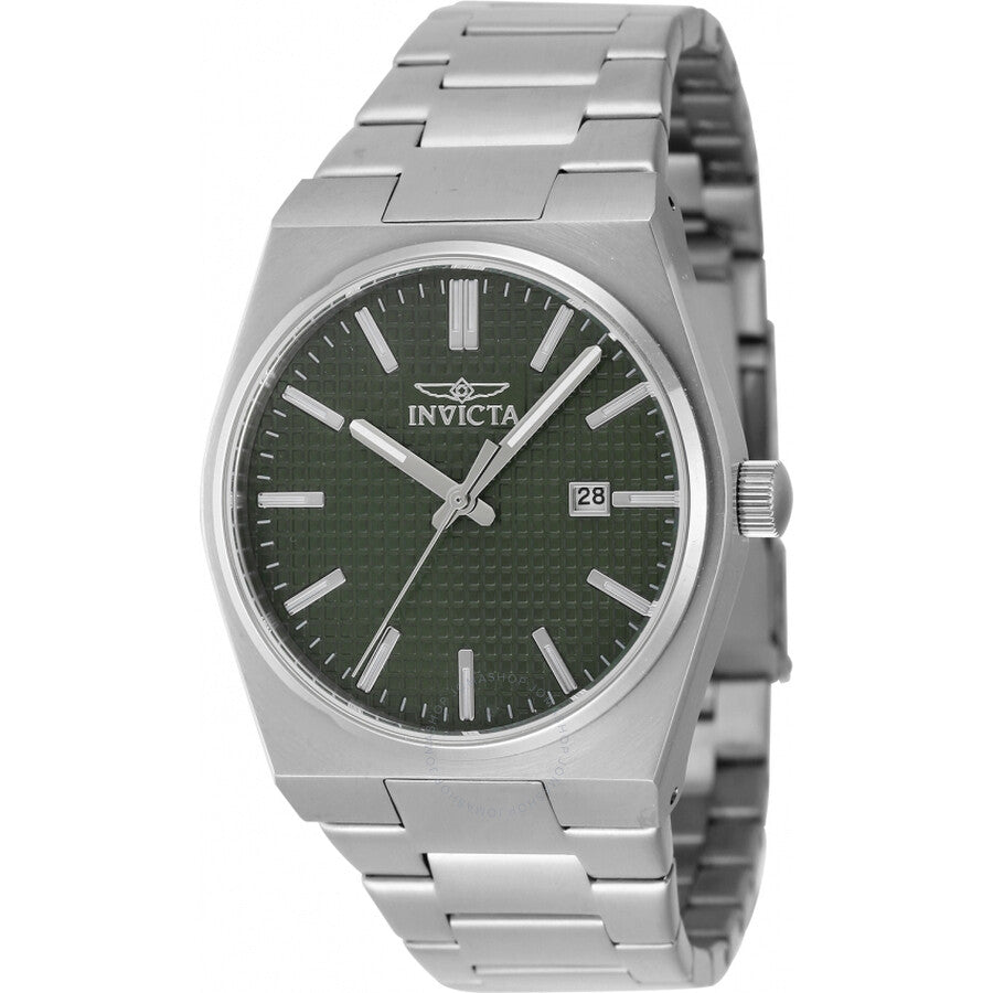 Invicta Speedway Zager Exclusive Quartz Green Dial Men's Watch 48392 - The Watches Men & Co