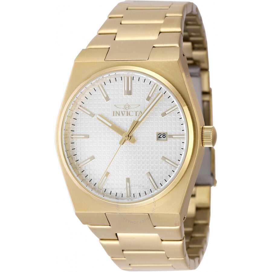 Invicta Speedway Zager Exclusive Quartz Silver Dial Men's Watch 48400 - The Watches Men & Co