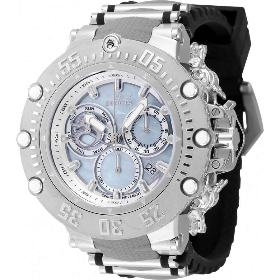 Invicta Subaqua Chronograph Quartz Blue Dial Men's Watch 47613 - The Watches Men & Co