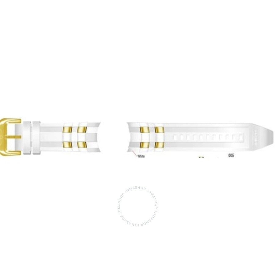 Invicta Watch 26mm White Polyurethane Strap (for Pro Diver 20288) C00190PUWHTGT