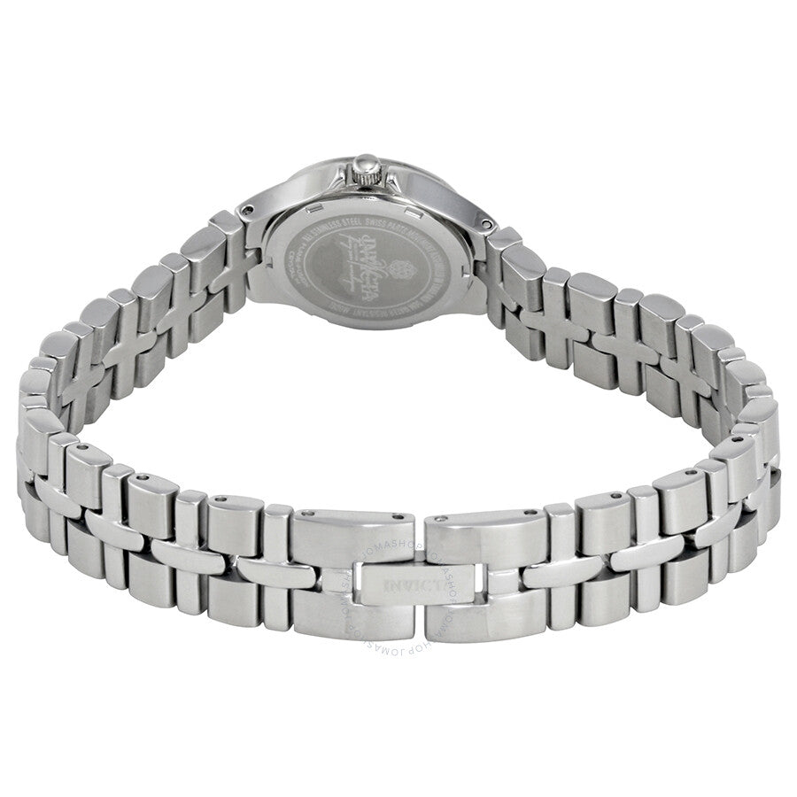 Invicta Wildflower Silver Dial Stainless Steel Ladies Watch 0132