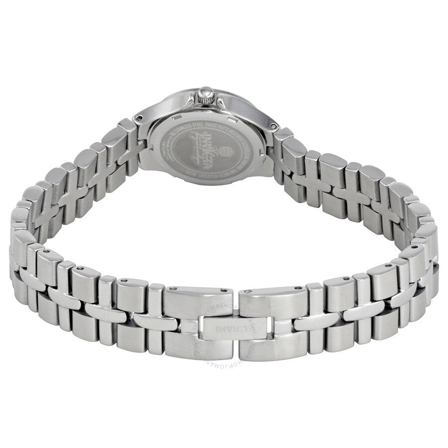 Invicta Wildflower Silver Dial Stainless Steel Ladies Watch 0132