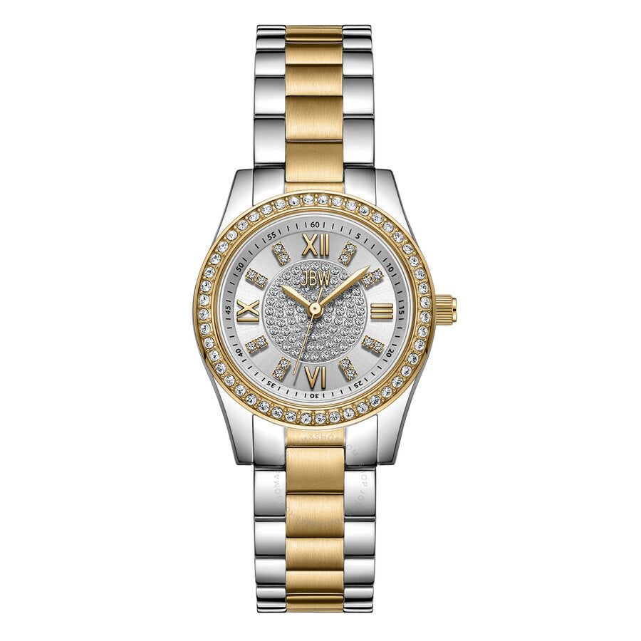 JBW Mondrian 28 Quartz Silver Dial Unisex Watch J6391C - The Watches Men & Co