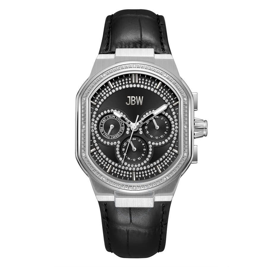 JBW Orion Collection GMT Automatic Black Dial Men's Watch J6408C - The Watches Men & Co