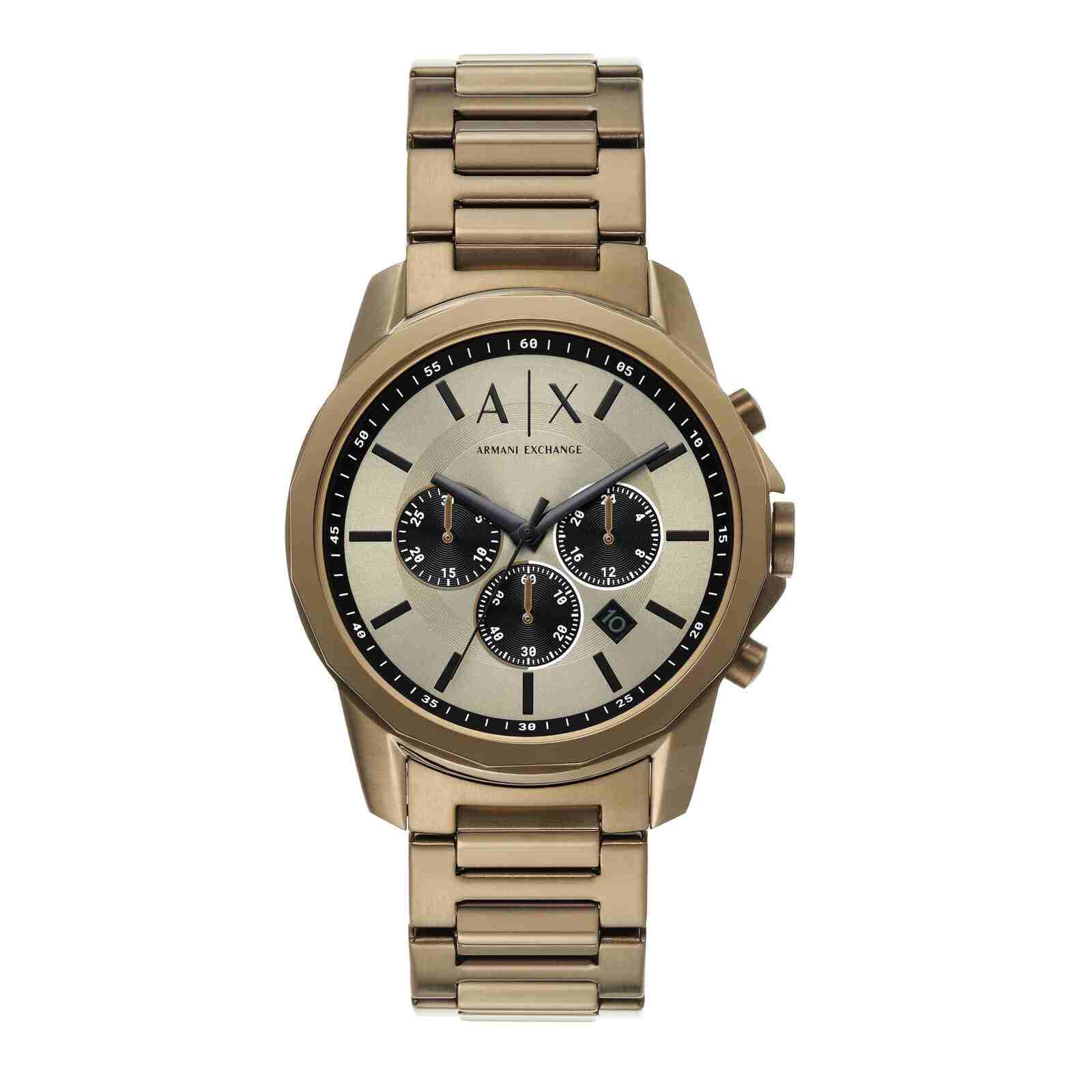 Armani Exchange Banks Chronograph Bronze Men's Watch - AX1739