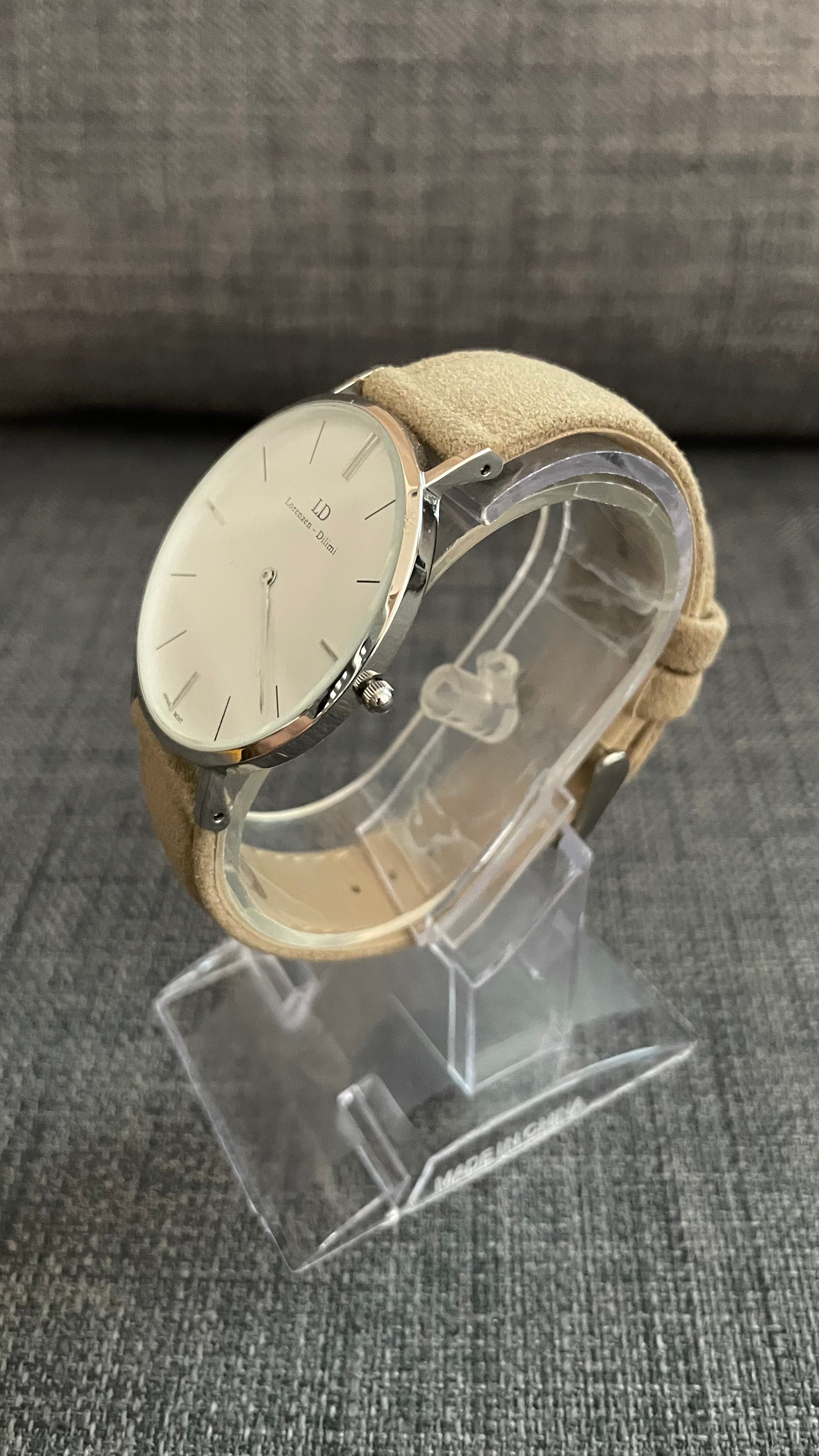 Lorenzen-Dilimi Silver Men's Watch - Lorenzen-Dilimi