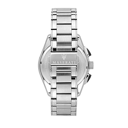 Maserati Reloj analógico para hombre con esfera negra R8873612015