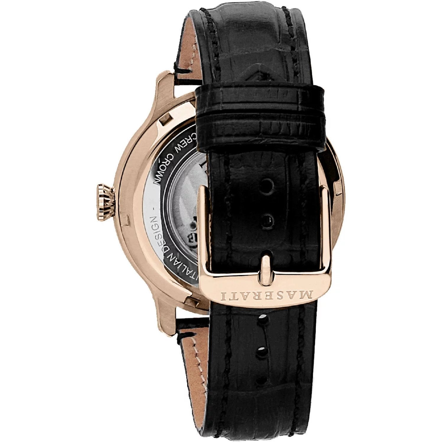 Reloj Maserati Auto Mecánico Esfera Negra Hombre R8821118001