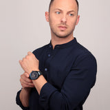 ساعة مازيراتي زرقاء للرجال R8853141001