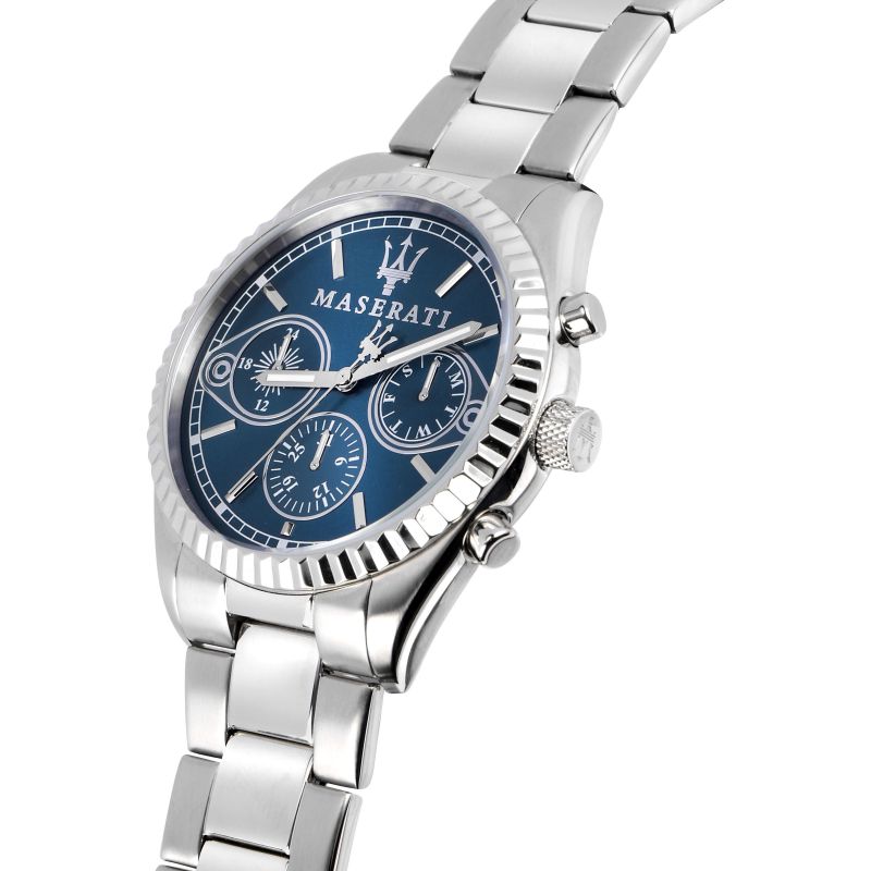 Maserati Competizione Blue Dial Watch R8853100013