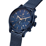 Reloj Maserati Epoca Analógico Esfera Azul Hombre R8873618010