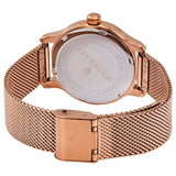 ساعة مازيراتي إيبوكا كوارتز فضية اللون مرصعة بعرق اللؤلؤ للسيدات R8853118506