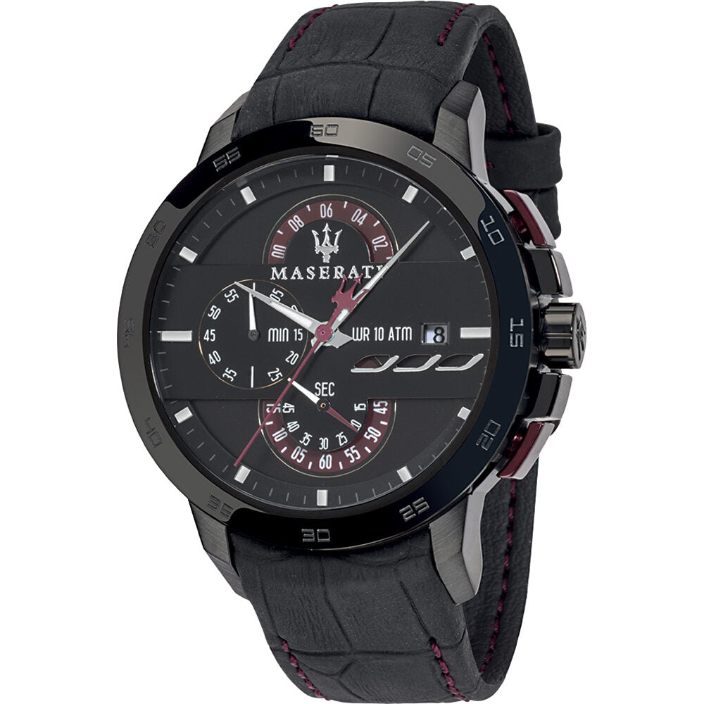 Maserati Ingegno Chronograph Black Dial Men's Watch R8871619003