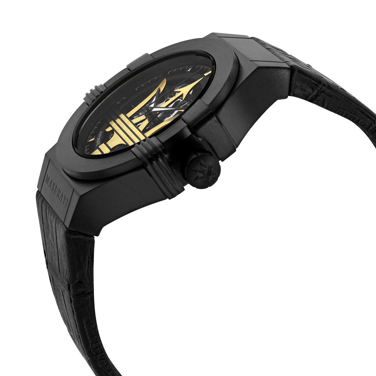 Reloj Maserati Potenza Automático Esfera Negra Hombre R8821108036