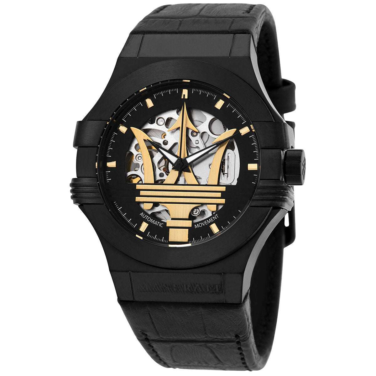 Buy Maserati Potenza Automatic Black Dial Men's Watch R8821108036