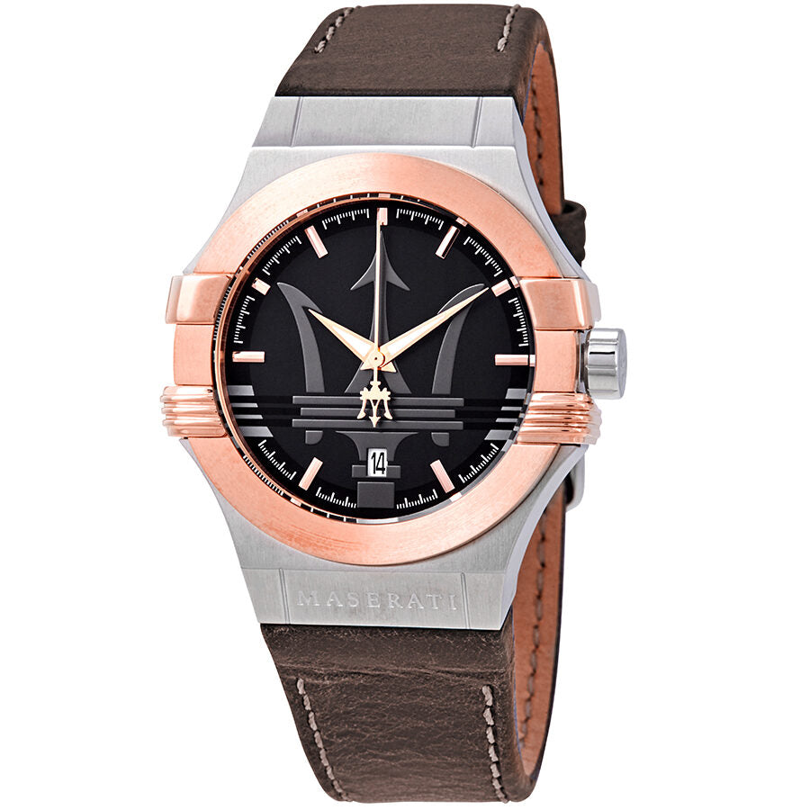 Maserati Potenza Reloj de hombre con esfera negra R8851108014