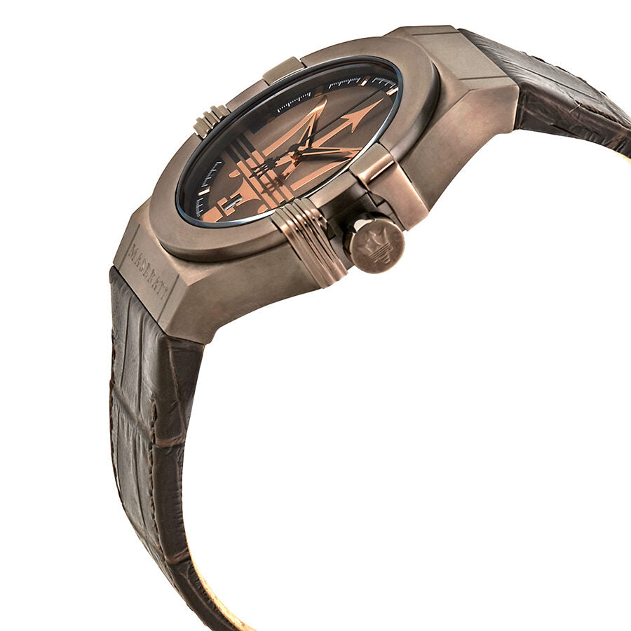 Maserati Potenza Brown Dial Men's Watch R8851108011