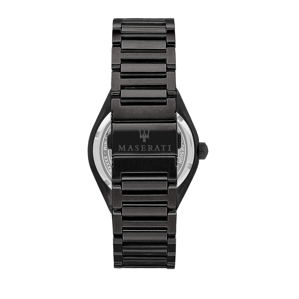 Maserati Analog Black Dial Men's Watch R8853139004