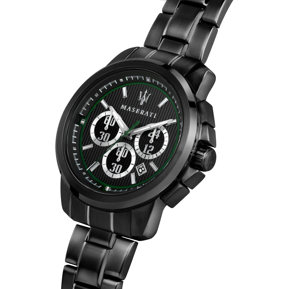 Maserati Royale Black Men's Watch R8873637004