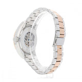 ساعة مازيراتي تراجواردو أوتوماتيكية فضية اللون بمينا مفتوح على شكل قلب للرجال R8823112001