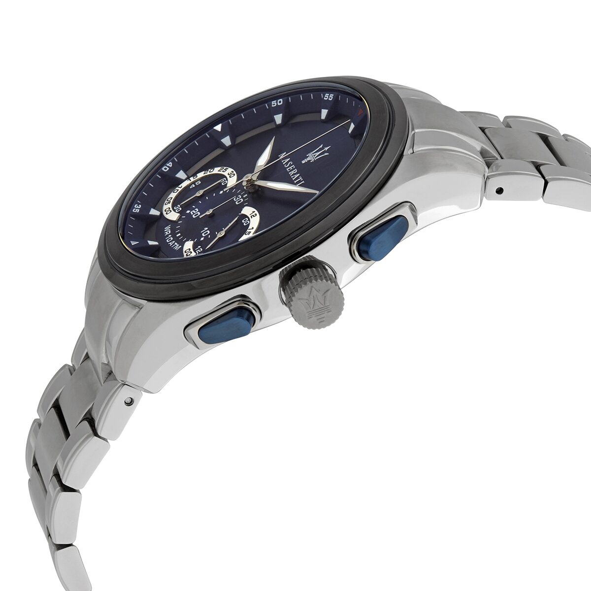 Reloj Maserati Traguardo Cronógrafo Cuarzo Esfera Azul Hombre R8873612014