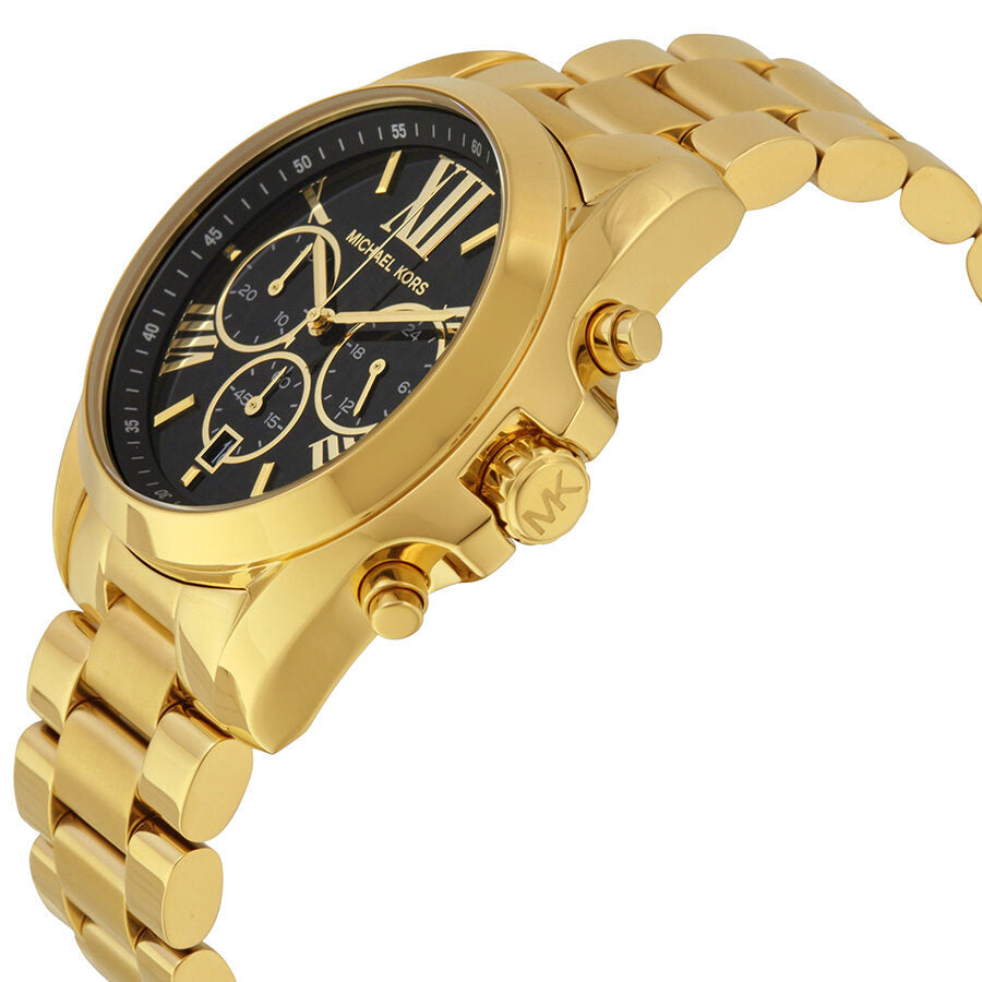 Michael Kors Mid-Size Bradshaw Chronograph Gold-Tone Women's Watch - MK5739