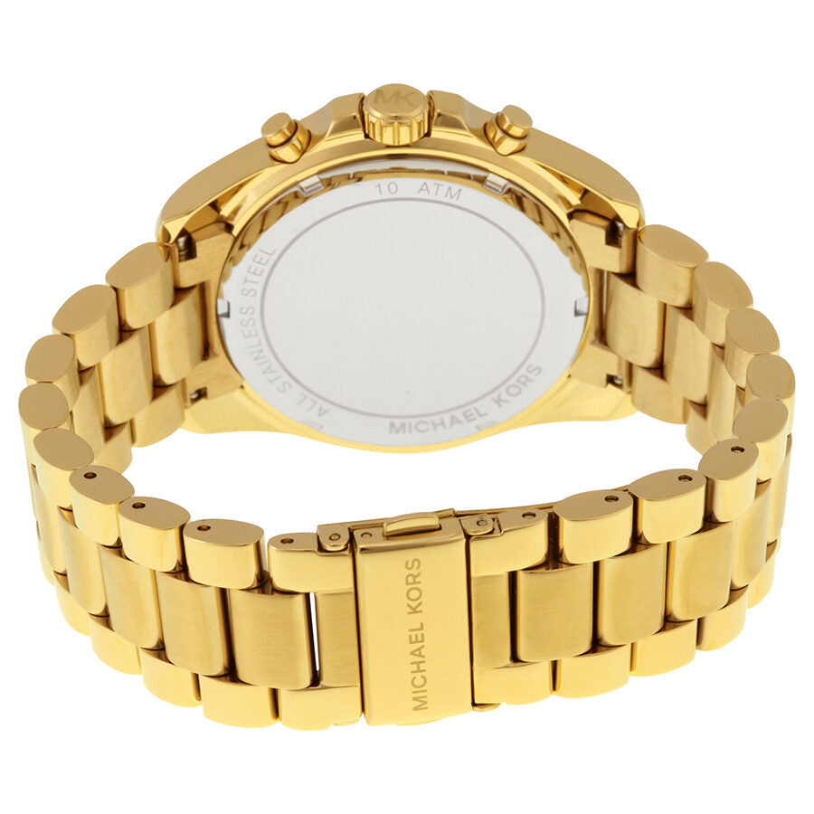 Michael Kors Mid-Size Bradshaw Chronograph Gold-Tone Women's Watch - MK5739