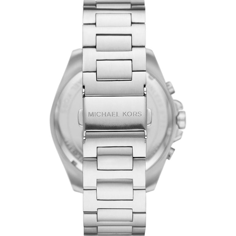 Michael Kors Brecken Chronograph Black Dial Silver Men's Watch - MK8847