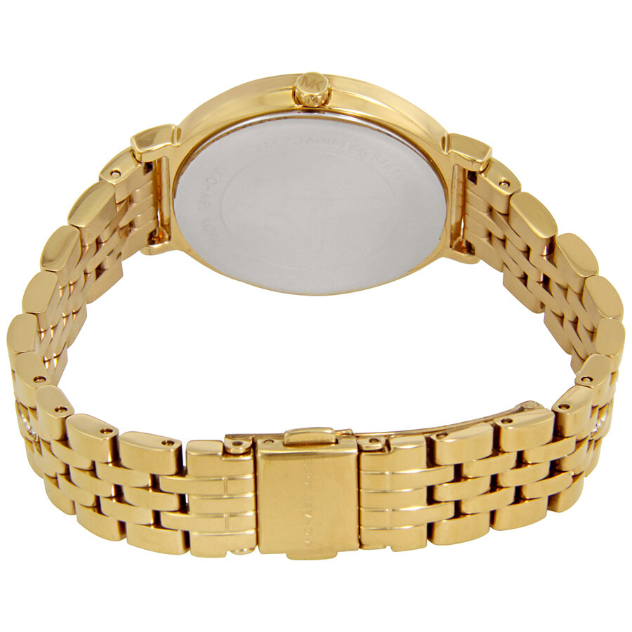 Michael Kors Cinthia Gold-Tone Crystal Women's Watch - MK3681