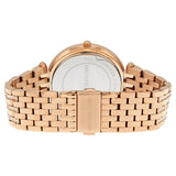 ساعة مايكل كورس دارسي النسائية ذات المينا المصنوع من عرق اللؤلؤ والكريستال MK3220