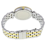 ساعة مايكل كورس دارسي النسائية ثنائية اللون باللون الأبيض اللؤلؤي MK3405