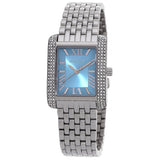 Michael Kors Emery Quartz Crystal Blue Dial Ladies Watch MK4829 - Watches of America