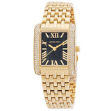 ساعة مايكل كورس النسائية MK4742، مصنوعة من الكريستال الكوارتز إيمري، بمينا أخضر.