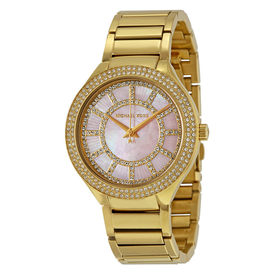 Michael Kors Kerry Pink MOP Dial Women's Watch - MK3396