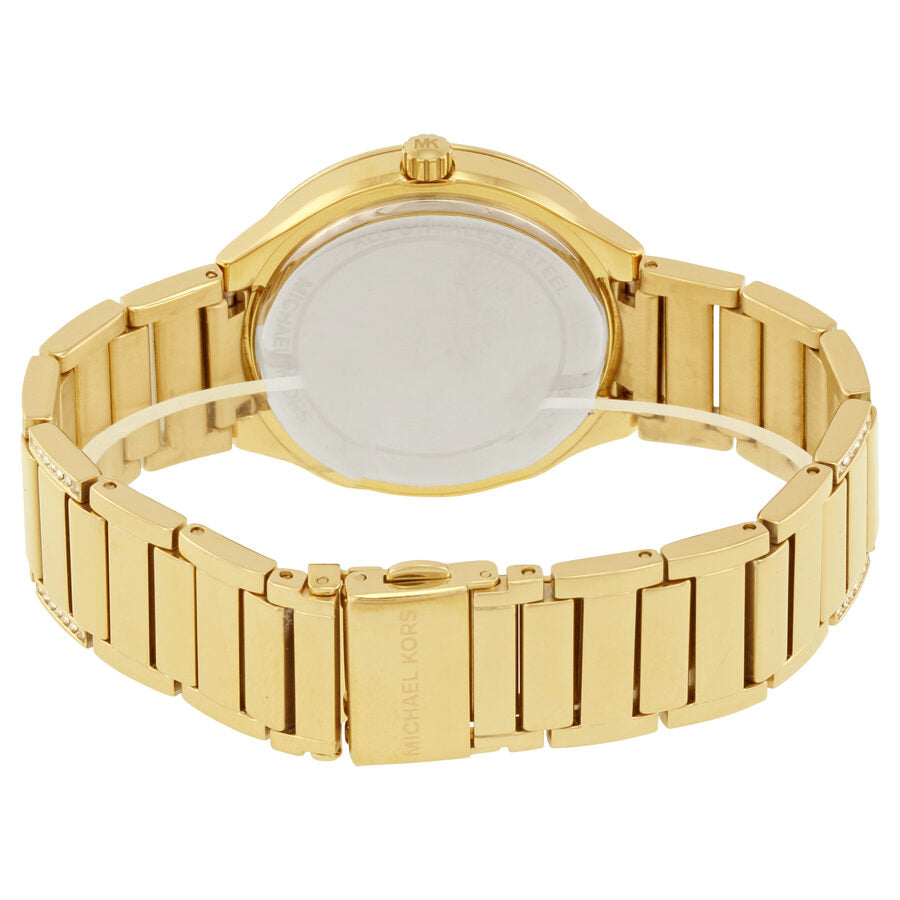 Michael Kors Kerry Mint MOP Dial Gold-Tone Women's Watch - MK3481