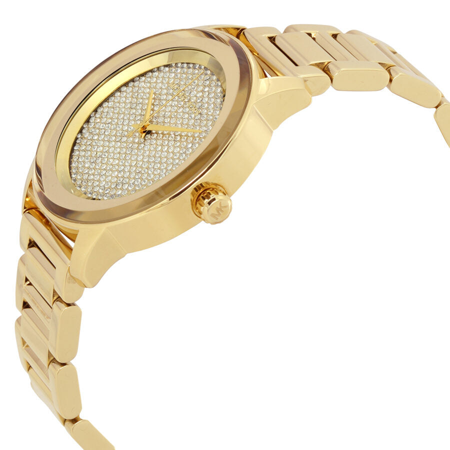 Michael Kors Kinley Pave Gold-tone Ladies Watch MK6209