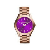Michael Kors Slim Runway Reloj de mujer en oro rosa MK3293