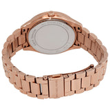 Michael Kors Lauryn Crystal cuarzo esfera negra reloj MK3723