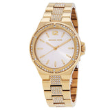Michael Kors Lennox Quartz Crystal White Dial Ladies Watch MK7361 - Watches of America