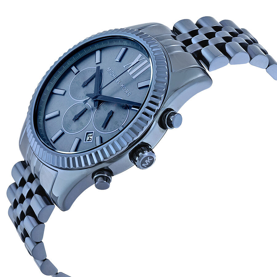 Michael Kors Lexington Chronograph Blue Men's Watch - MK8480