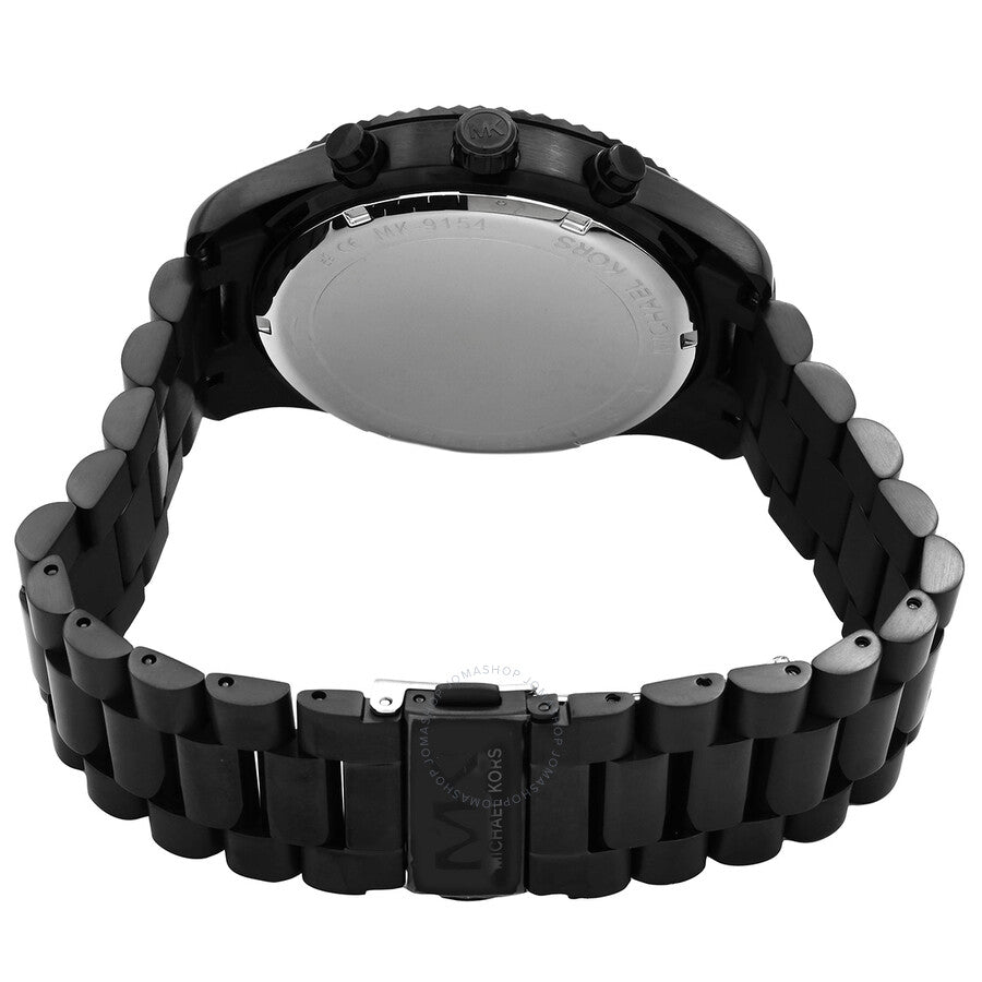 Michael Kors Lexington Chronograph Quartz Black Dial Men's Watch - MK9154
