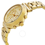Michael Kors Maren Chronograph Quartz Gold Dial Ladies Watch MK7493 - Watches of America #2