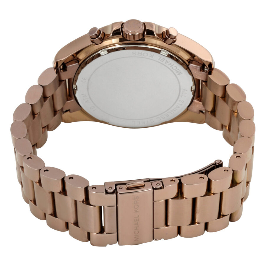 Michael Kors Reloj cronógrafo Bradshaw de gran tamaño con esfera de marta MK6247